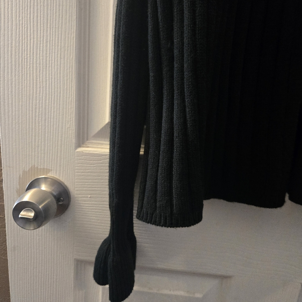 Faux Fur Trimmed Women's Sweater - Picture 8 of 14